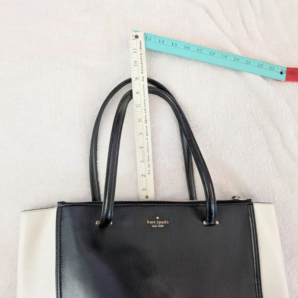 Kate Spade Kona Patterson Drive Black and White Tote - See Notes